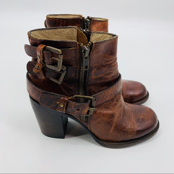 Steven Cognac Bolo Ankle Boots | Poshmark